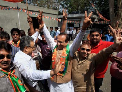 दिल्ली महापालिकेत भाजपला मोठे यश