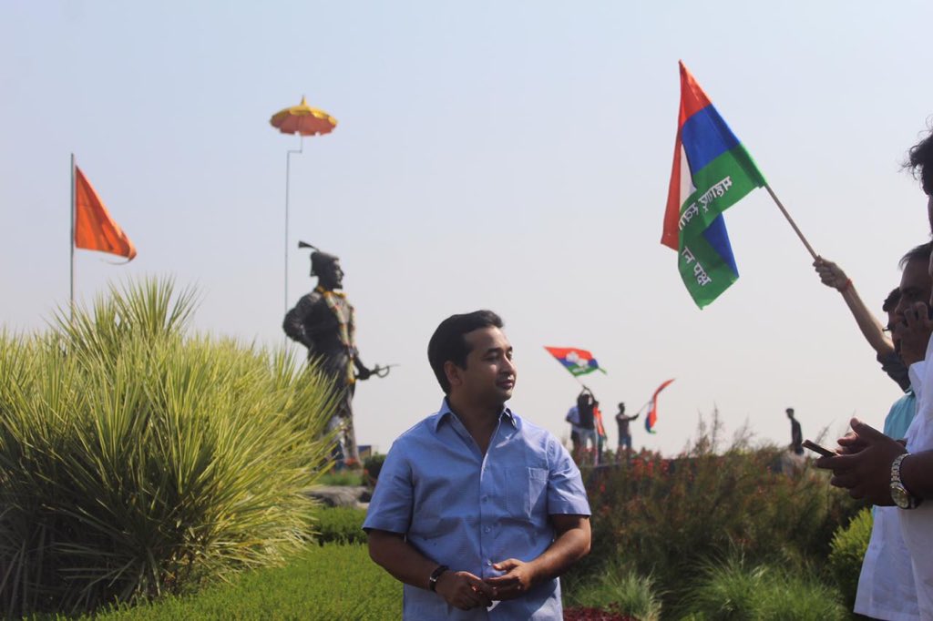 पहिले आमचे छत्रपती मग जाऊन करा अयोध्येत आरती, नितेश राणेंची शिवसेनेवर कुरघोडी !