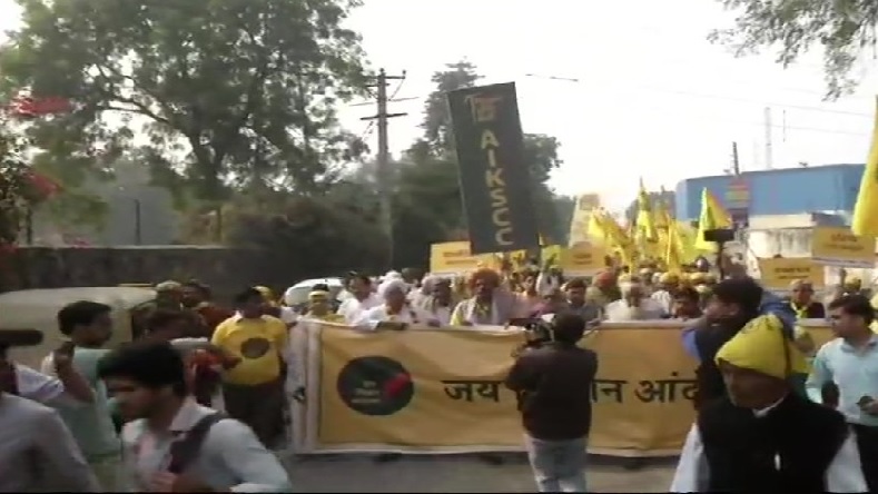 देशातील हजारो शेतकरी दिल्लीत, विविध मागण्यांवरुन एल्गार!