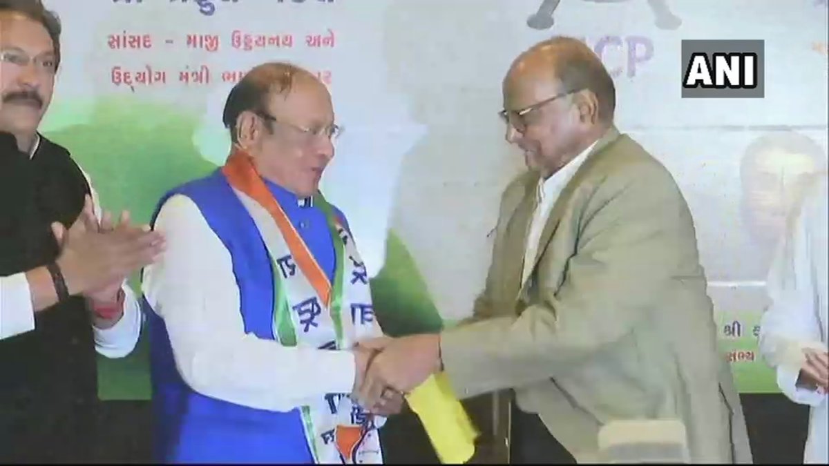 राष्ट्रवादीचा धक्का, शंकर सिंह वाघेलांचा राष्ट्रवादीत प्रवेश !