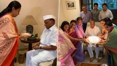 शरद पवारांना वाढदिवसांच्या मान्यवरांकडून शुभेच्छा